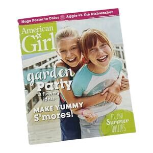 NEW American Girl Garden Party MINI MAGAZINE Book 18" Doll Pool Set Accessory!
